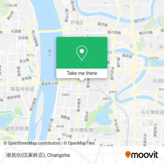 潮居坊(伍家岭店) map