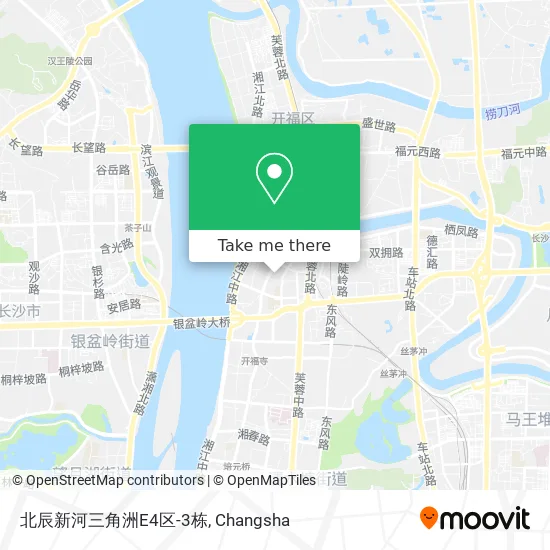 北辰新河三角洲E4区-3栋 map