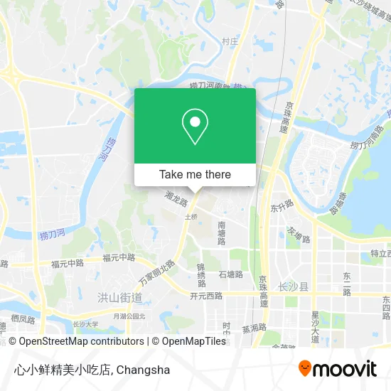 心小鲜精美小吃店 map