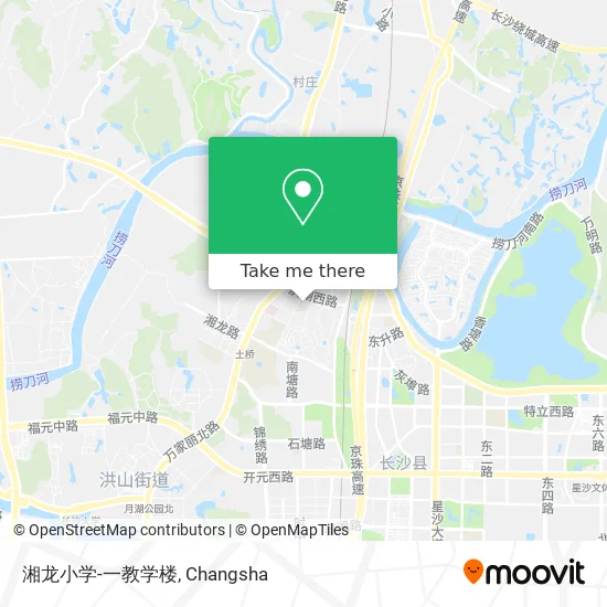 湘龙小学-一教学楼 map