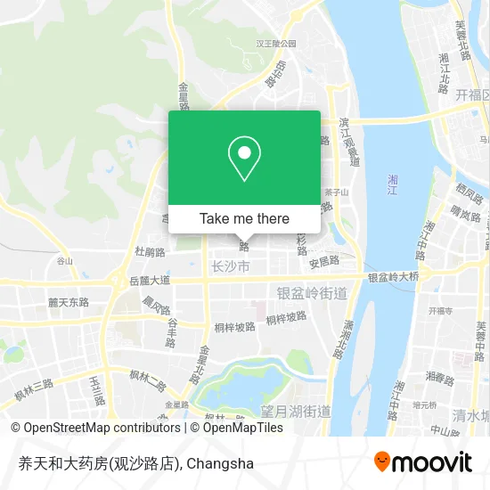 养天和大药房(观沙路店) map
