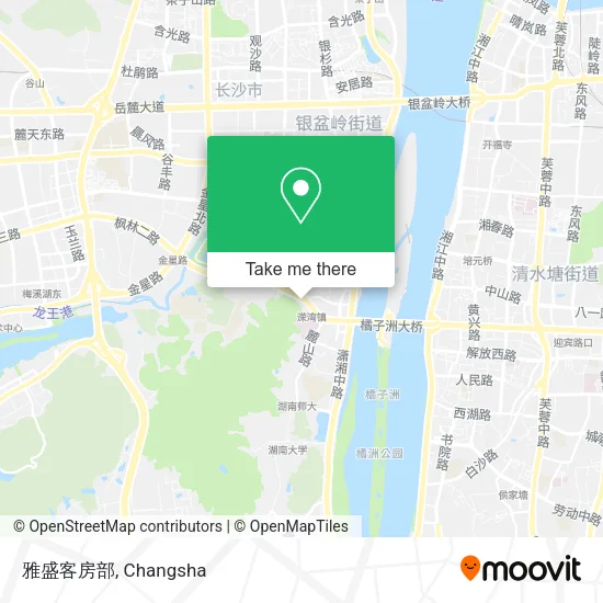 雅盛客房部 map