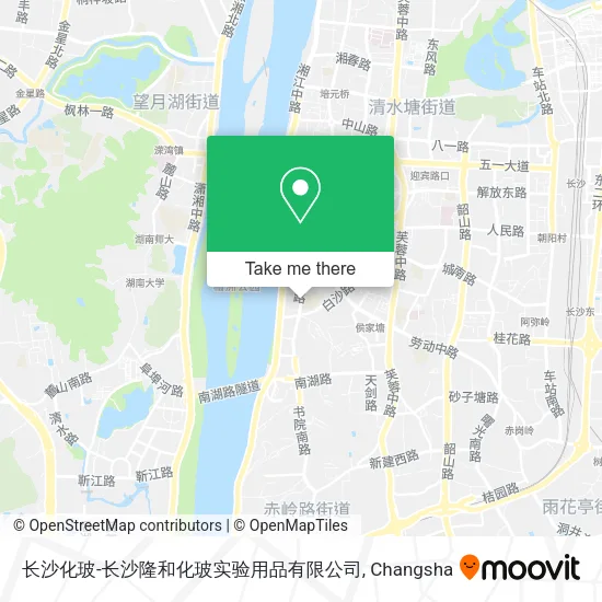 长沙化玻-长沙隆和化玻实验用品有限公司 map