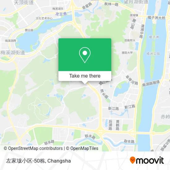 左家垅小区-50栋 map