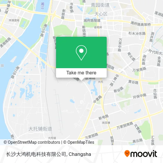 长沙大鸿机电科技有限公司 map