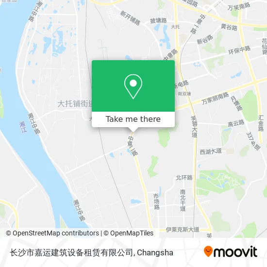 长沙市嘉运建筑设备租赁有限公司 map