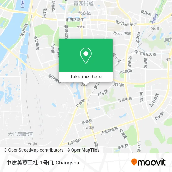 中建芙蓉工社-1号门 map