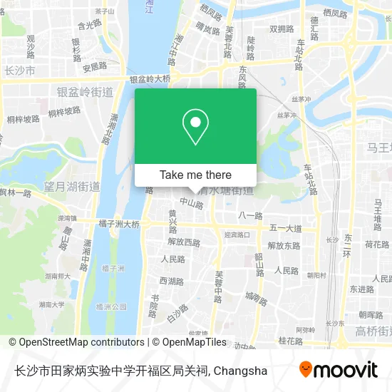 长沙市田家炳实验中学开福区局关祠 map