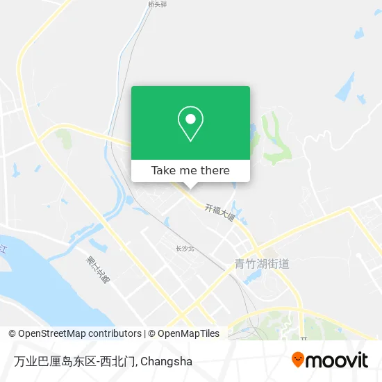 万业巴厘岛东区-西北门 map