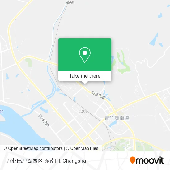 万业巴厘岛西区-东南门 map