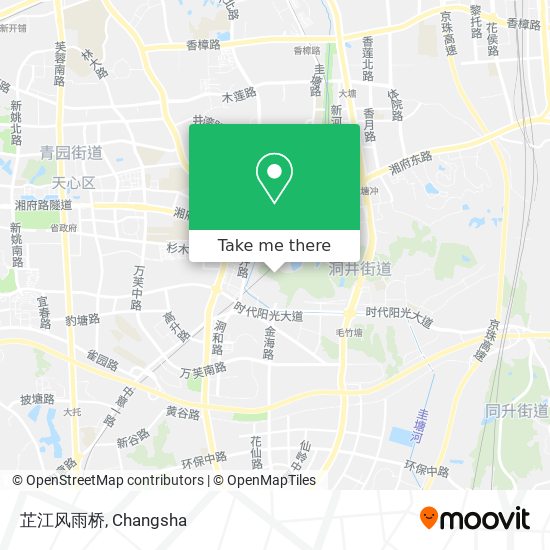 芷江风雨桥 map