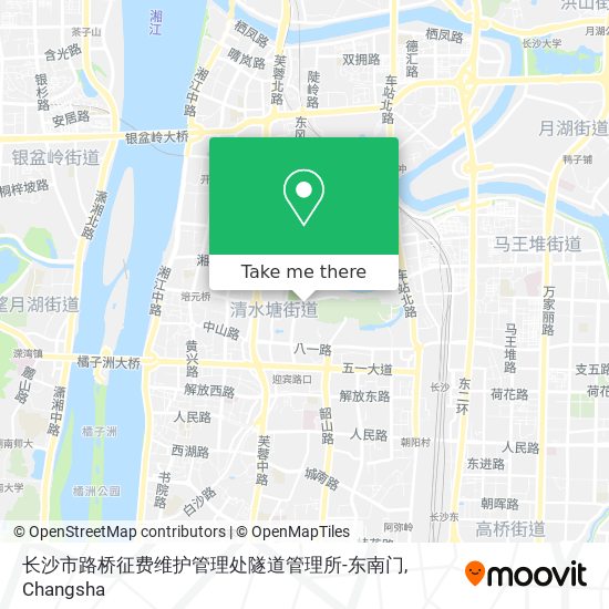 长沙市路桥征费维护管理处隧道管理所-东南门 map