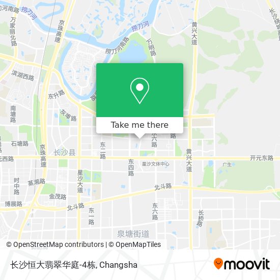 长沙恒大翡翠华庭-4栋 map