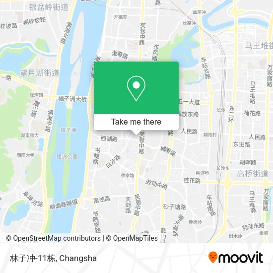林子冲-11栋 map