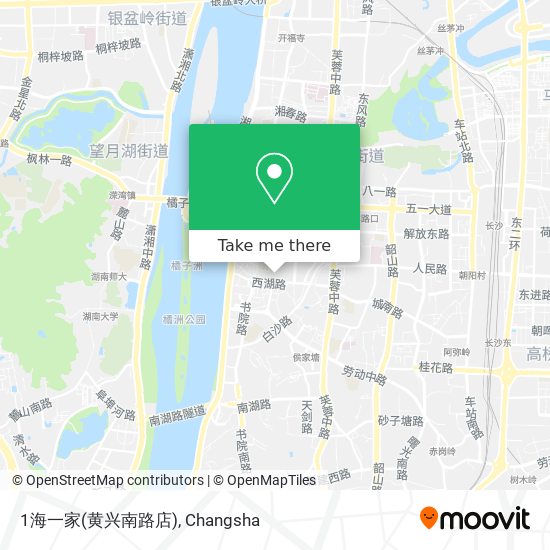 1海一家(黄兴南路店) map