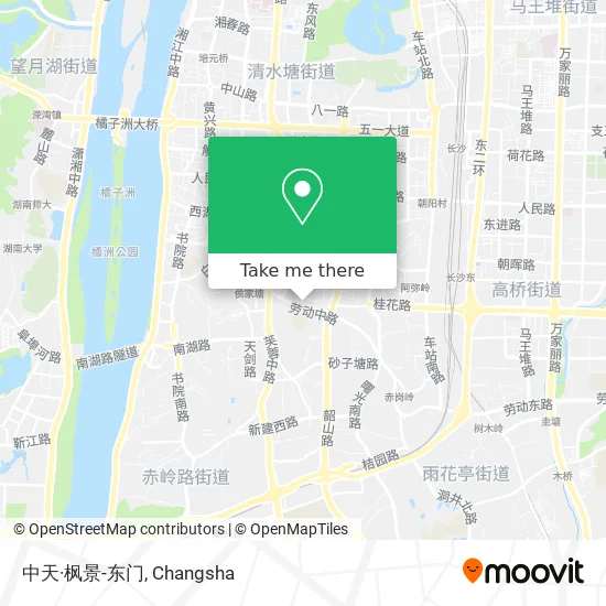 中天·枫景-东门 map