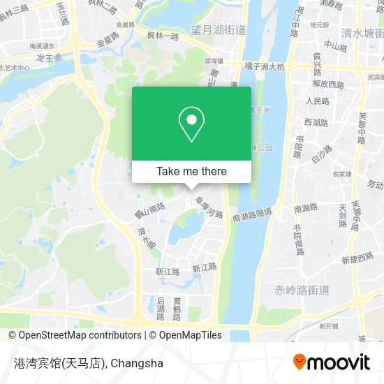 港湾宾馆(天马店) map