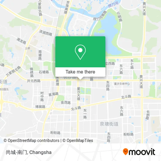 尚城-南门 map