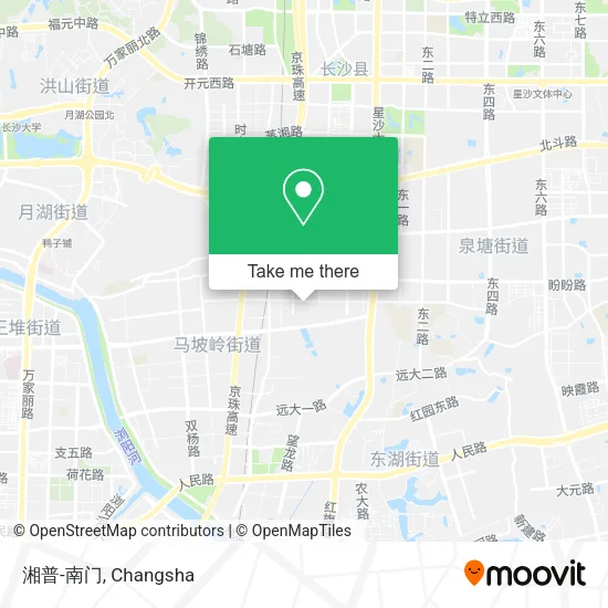 湘普-南门 map