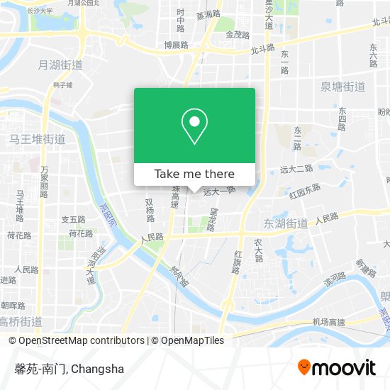 馨苑-南门 map