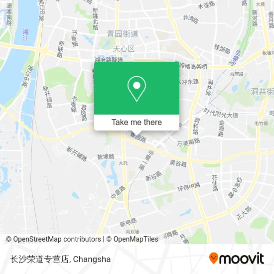 长沙荣道专营店 map