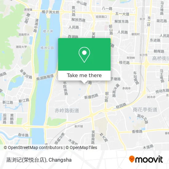 蒸浏记(荣悦台店) map