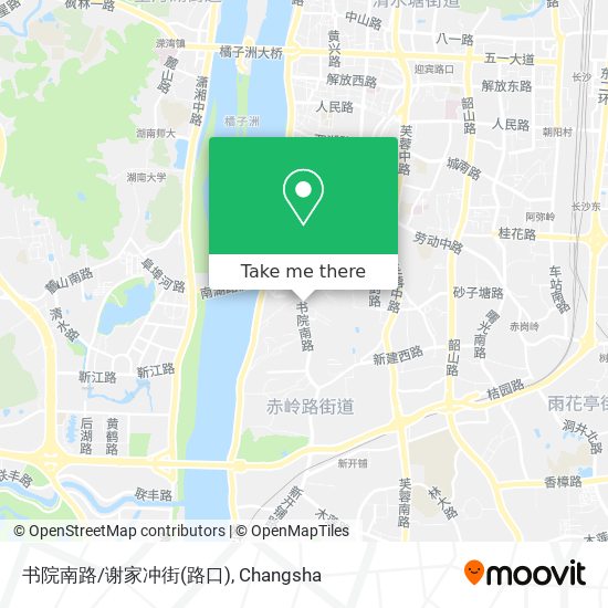 书院南路/谢家冲街(路口) map