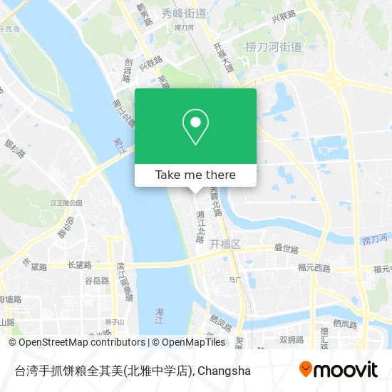 台湾手抓饼粮全其美(北雅中学店) map