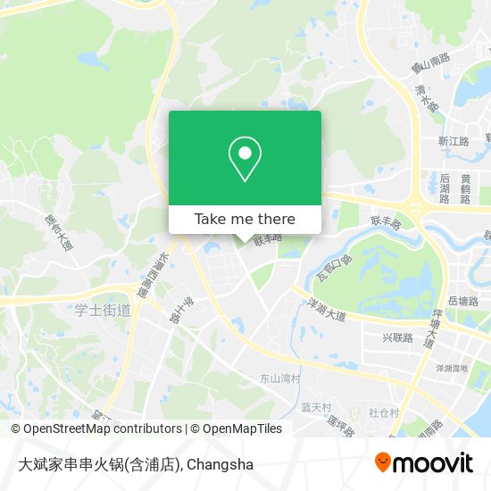 大斌家串串火锅(含浦店) map