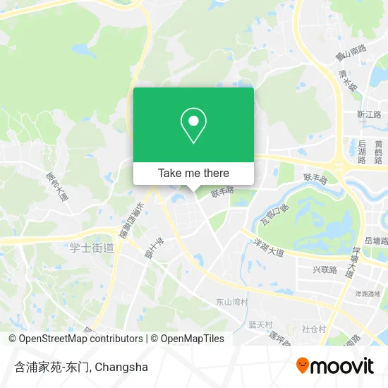 含浦家苑-东门 map