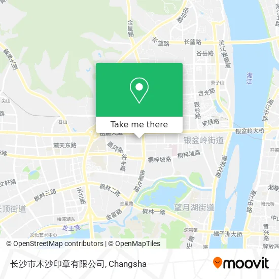 长沙市木沙印章有限公司 map