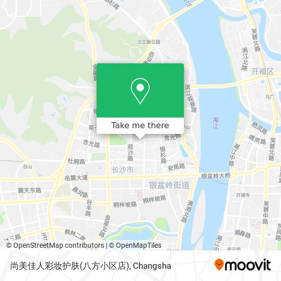 尚美佳人彩妆护肤(八方小区店) map