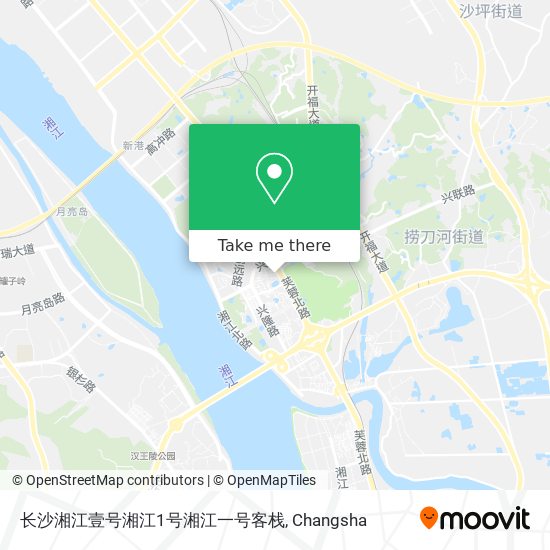 长沙湘江壹号湘江1号湘江一号客栈 map