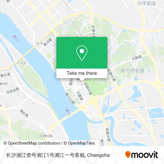 长沙湘江壹号湘江1号湘江一号客栈 map