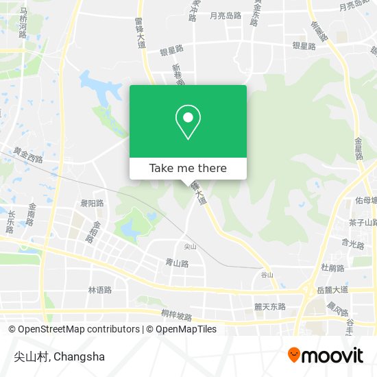 尖山村 map