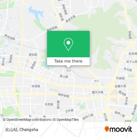 尖山站 map