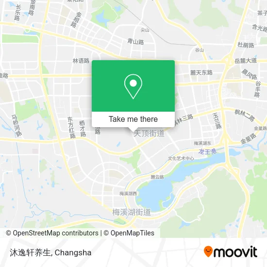 沐逸轩养生 map