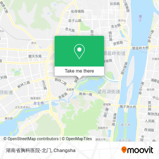湖南省胸科医院-北门 map