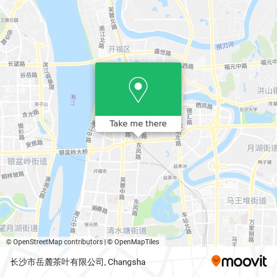 长沙市岳麓茶叶有限公司 map