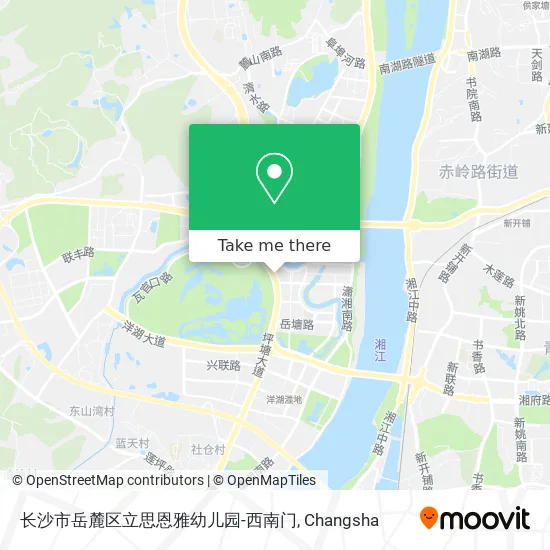 长沙市岳麓区立思恩雅幼儿园-西南门 map