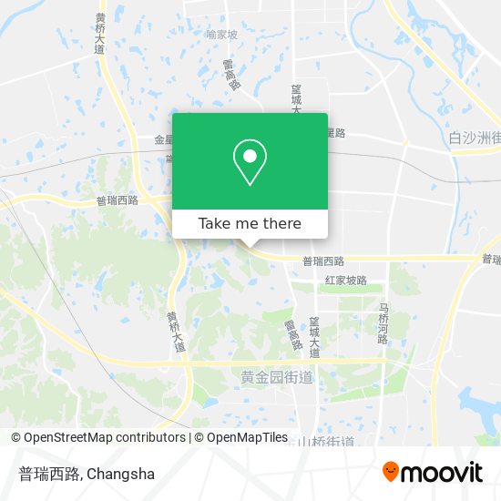 普瑞西路 map