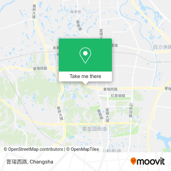 普瑞西路 map