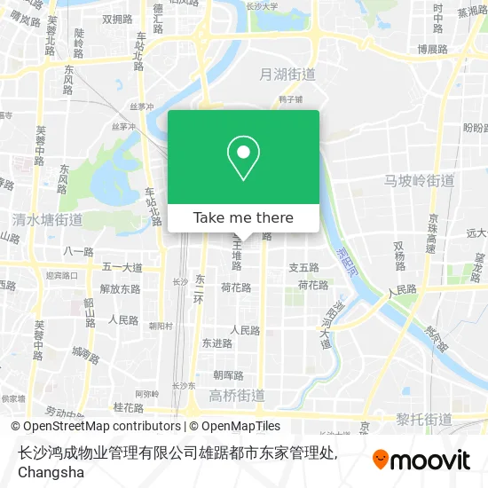 长沙鸿成物业管理有限公司雄踞都市东家管理处 map