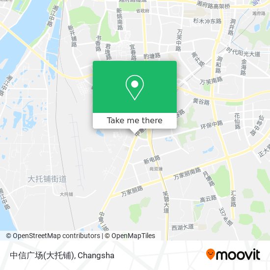 中信广场(大托铺) map