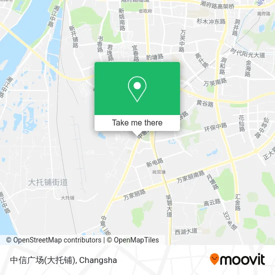 中信广场(大托铺) map