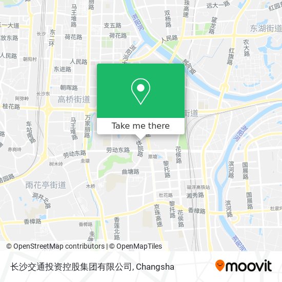 长沙交通投资控股集团有限公司 map