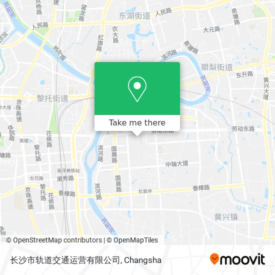 长沙市轨道交通运营有限公司 map