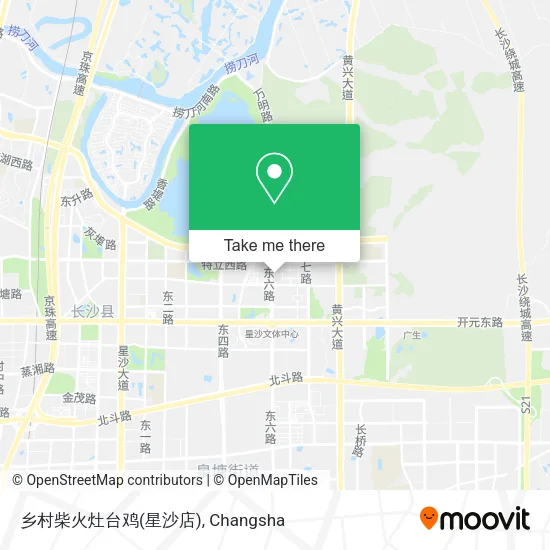 乡村柴火灶台鸡(星沙店) map