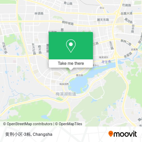 黄荆小区-3栋 map