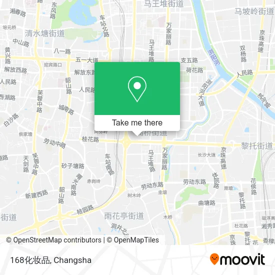 168化妆品 map